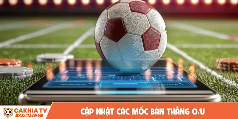 Cập nhật các mốc bàn thắng O/U