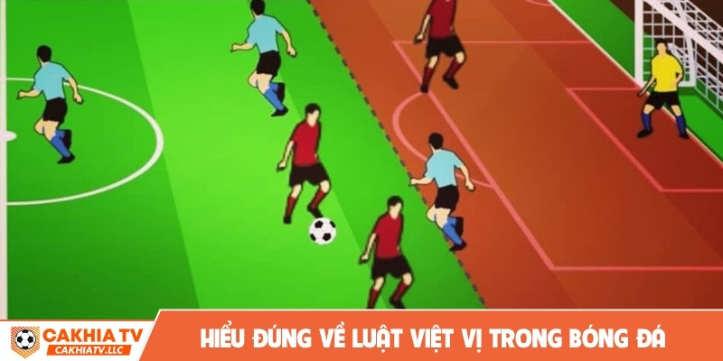 Hiểu đúng về luật việt vị trong bóng đá