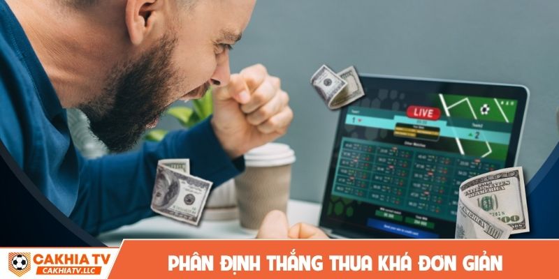 Phân định thắng thua khá đơn giản