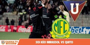 soi kèo Mirassol SP vs LDU Quito