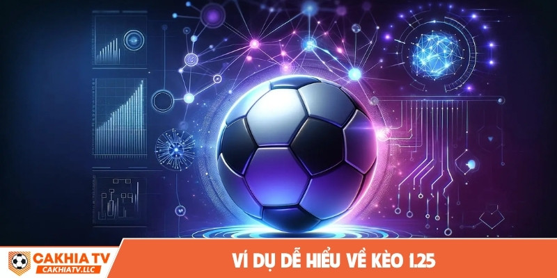 Ví dụ dễ hiểu về kèo 1.25