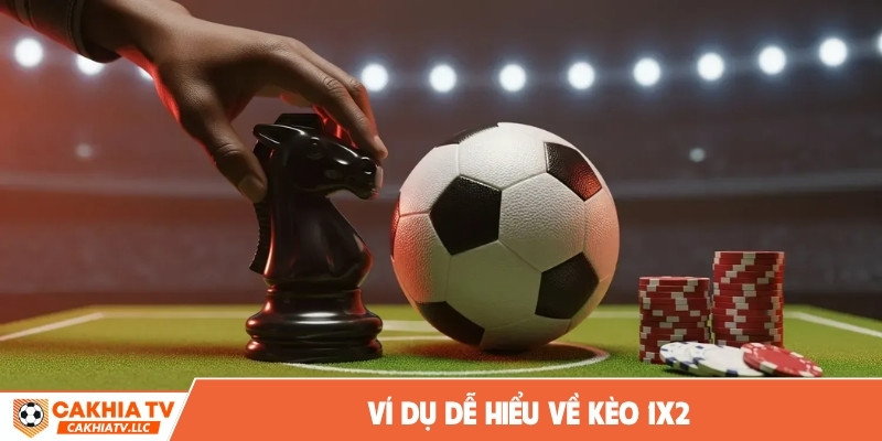 Ví dụ dễ hiểu về kèo 1X2